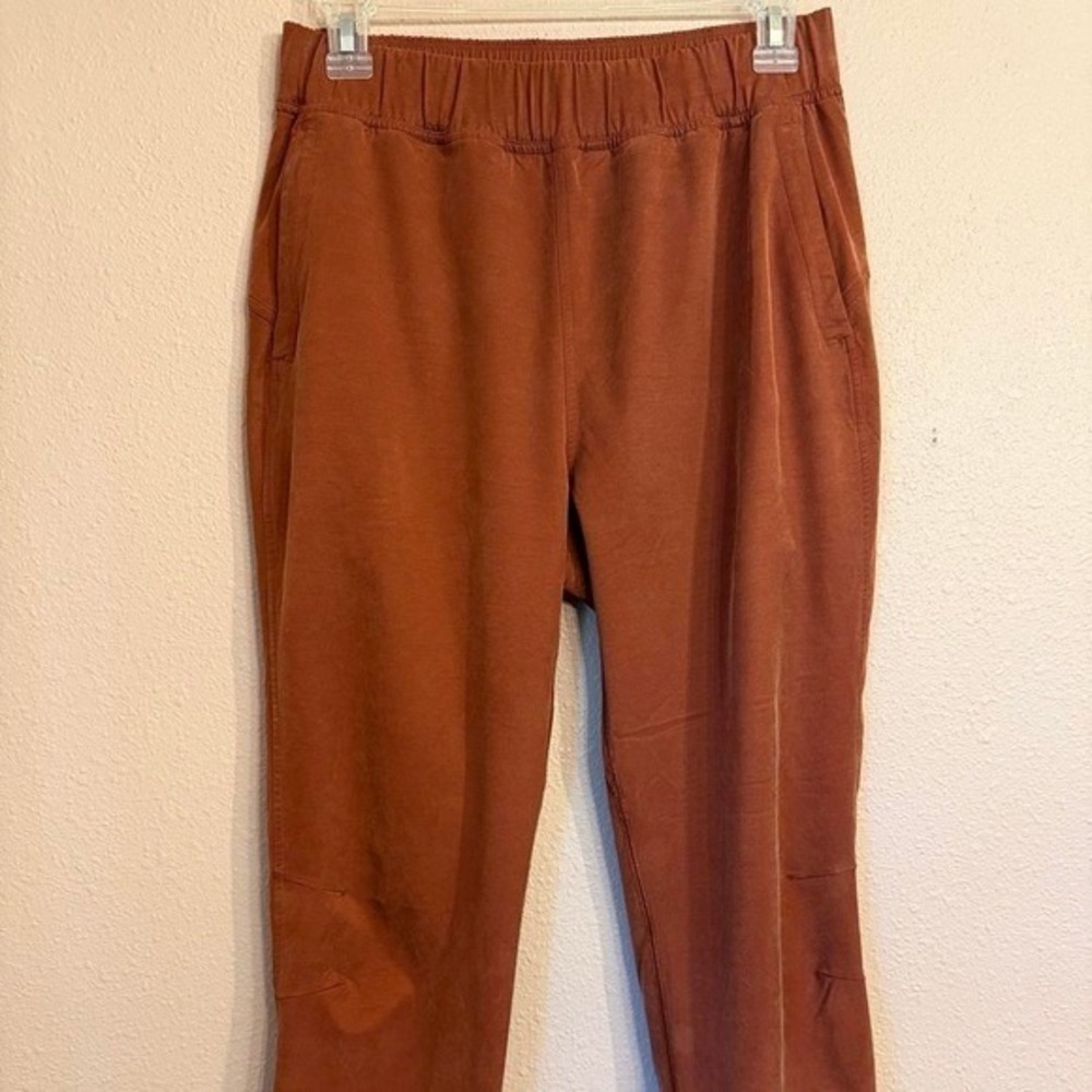 Lululemon Lab Lisse Jogger Dark Terracotta Colorway Cupro Blend Womens 6